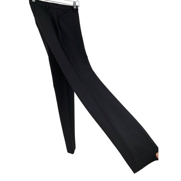 NWT Express Editor Skinny Mid Rise Black Ponte Dress Pants 6L RQ10251 - Picture 14 of 14